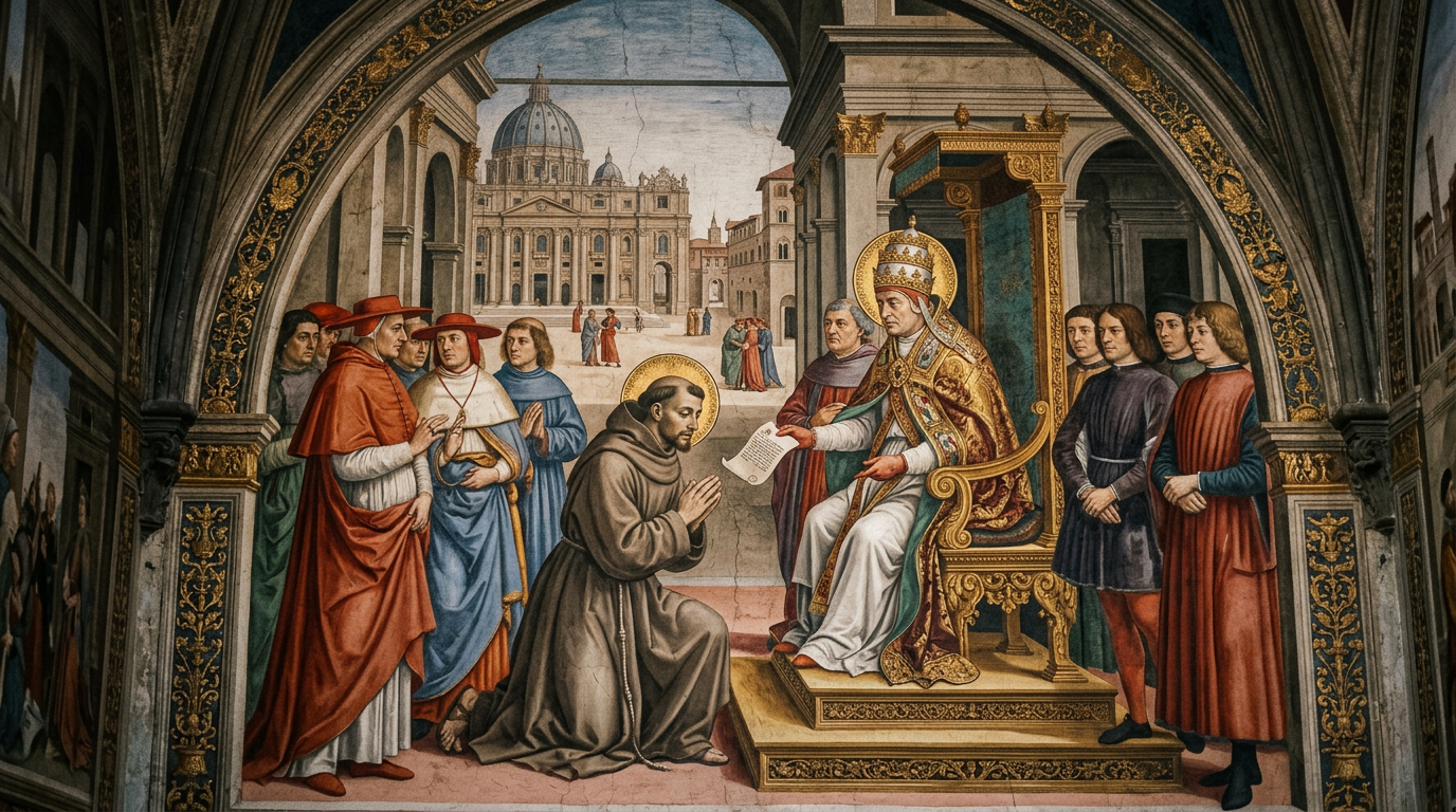 Scena degli Apostoli nella Cappella Brancacci di Masaccio, Santa Maria del Carmine, Firenze